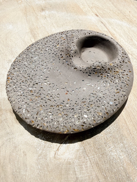 Braunbeige/ Citrin